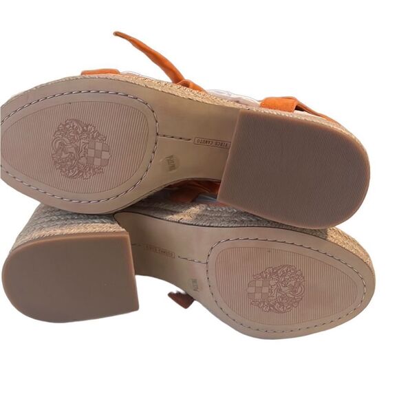 Vince Camuto Roreka Suede Ankle Tie Platform Espadrille Sandals Size 7 NWT - Picture 9 of 12